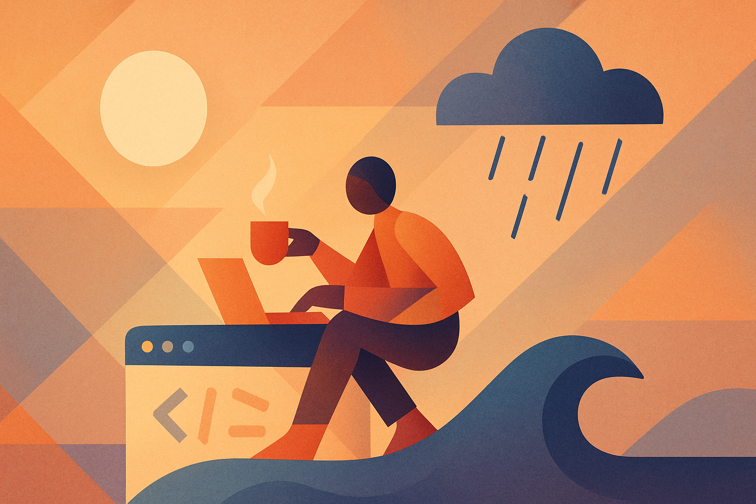 Surfing the Void: A Code Meditation